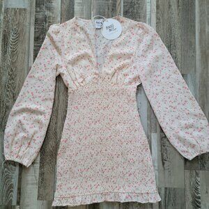 Princess Polly Sawyer Long Sleeve Dress Size 4